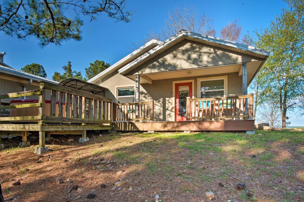 Broken Bow Cottage With Deck, Hot Tub And Fire Pit! Exterior foto